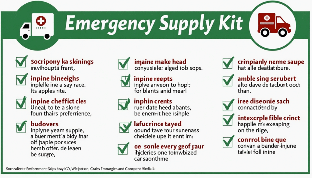 Emergency Supply Kit List 2